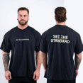 thumbnail image 2 of Camiseta deportiva para hombre y mujer, Camisa de algodón de alta calidad para gimnasio, culturismo, verano, 2023 xuanjing unisex, 2 of 2