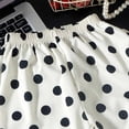 thumbnail image 4 of Leey-World Toddler Girl Summer Pants Long Bloomers Girls Lightweight Cotton Wide Leg Barrel Harem Pants Elastic Waist(White,4-5 Years), 4 of 5