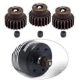thumbnail image 4 of Kit de 3 piñones para motor RC 1/10 (15T/17T/19T/21T/22T/25T, eje de 3,175 mm). Incluye piezas para motor brushless., 4 of 9
