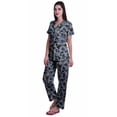 thumbnail image 2 of Moomaya Pyjamas Imprimés pour Femmes Ensembles de Détente Pj Coton Tenue de Nuit Décontractée, 2 of 6