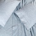 thumbnail image 3 of Cotton Rich 600 Thread Count Italian Paisley Sheet Set  California King-Blue, 3 of 5