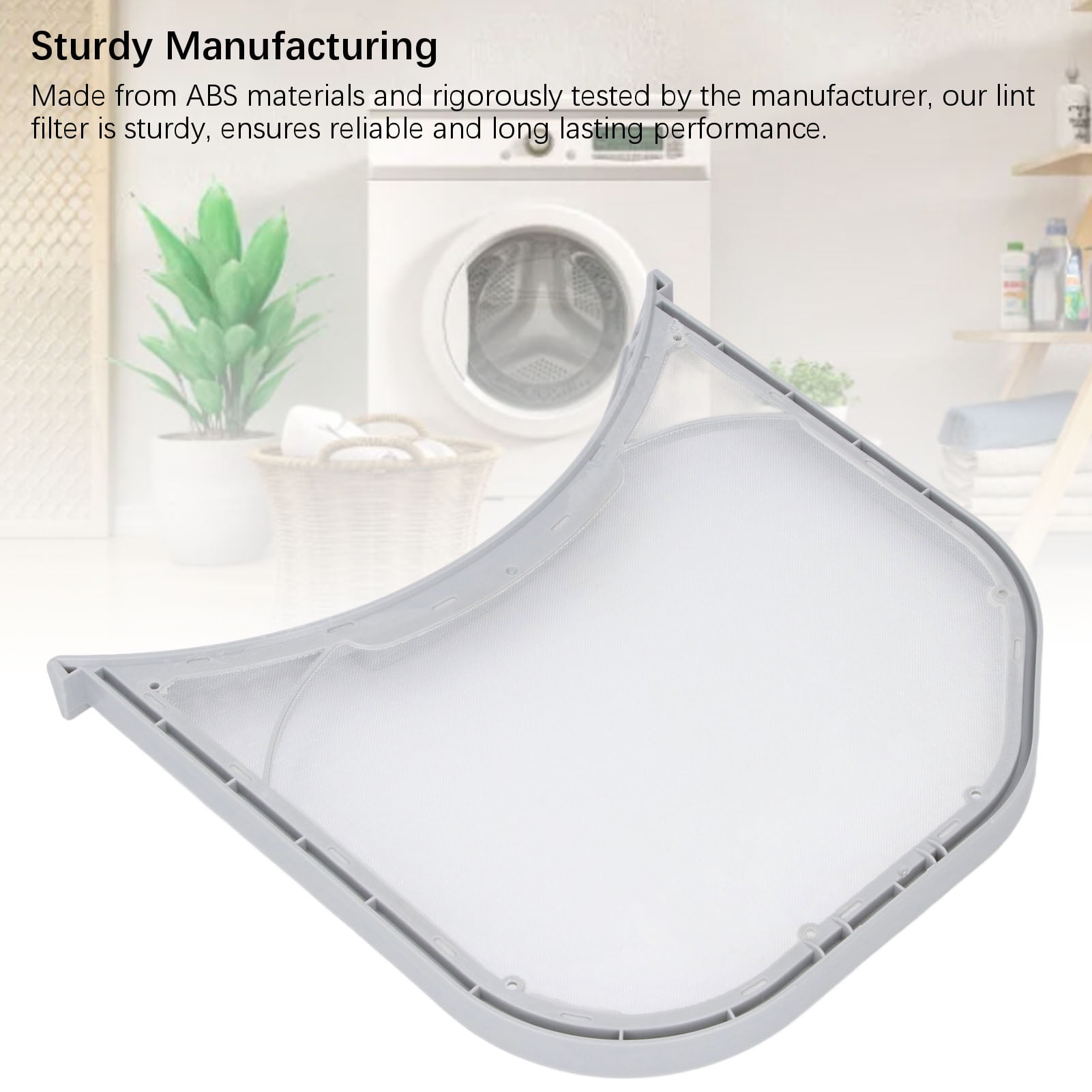 Dryer Lint Filter Mesh Replacement, Compatible With ADQ56656401 Part Numbers