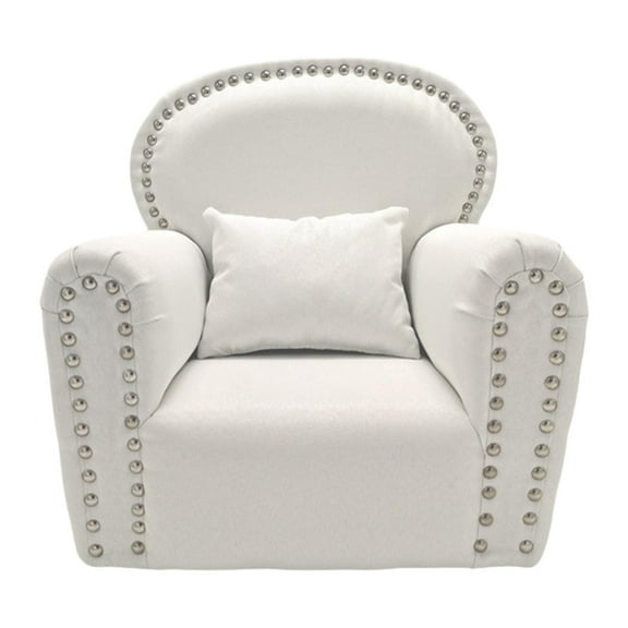 yotijay Baby Prop Chair Accessories Multipurpose Infant Decor Mini Posing Sofa White