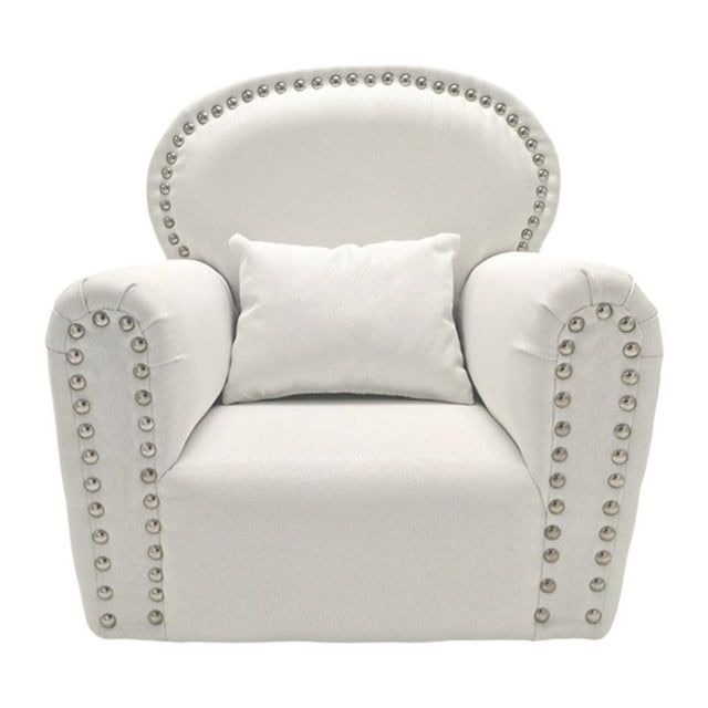 lionlar Baby Prop Chair Accessories Multipurpose Infant Decor Mini Posing Sofa White