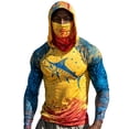 thumbnail image 2 of Yaoyar Fishing Shirts for Men Novelty Fish Graphic Long Sleeve Shirt UPF 50+ UV Sun Protection SPF Tops for Workout Hiking, 2 of 4