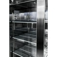 thumbnail image 3 of Heavy Duty Commercial 47 cu ft Solid Stainless Steel Reach-In Freezer (2 Door), 3 of 9
