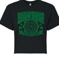 thumbnail image 3 of Budweiser - Medallion St Paddys - Junior's Cropped Tee, 3 of 5