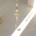 thumbnail image 4 of Campanas De Viento Atrapaluz de cristal Lotus Butterfly Moon Wind Chimes para regalos familiares (C), 4 of 7