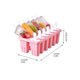 thumbnail image 3 of Juego de moldes de silicona para paletas heladas de 12 cavidades con palitos – Molde para helados caseros apto para alimentos, 3 of 6