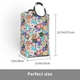 thumbnail image 3 of Lsque Colored Casino Chips Laundry Basket, Laundry Hamper, Dirty Clothes Hamper for Laundry, Collapsible, Waterproof Laundry Baskets with Aluminum Handles for Laundry, Dorm, Family, 3 of 6