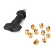 thumbnail image 2 of 10PCS Batwing Fairing Brass Thread Cutting Inserts Repair Kit For Touring 97-13, 2 of 8