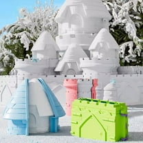 Children's Snow Toys, Snowball Fights Clips, Snow Mould Castle Maker, Safe Plastic, Outdoor Winter Play, Family Fun Gift