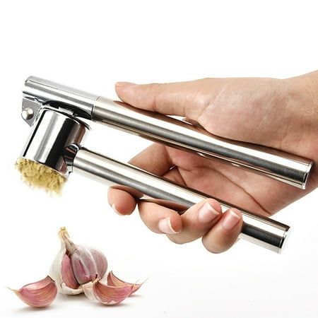 

Morease Garlic Press Stainless Steel Garlic Mincer Crusher Peeler Set