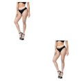 thumbnail image 2 of Maytalsory Trendy Fishnet Stockings Fit For All Body Shapes Enhancing Leg Curve Non-toxic Nylon Tights 2Set, 2 of 6