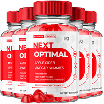 Next Optimal ACV Gummies Advanced Apple Cider Vinegar Supplement 5 Pack