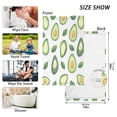 thumbnail image 6 of Yayeee 100% Cotton Hand Towels for Bathroom 16" x 28" Soft Absorbent Kitchen Towel, Avocado, 6 of 7