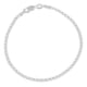thumbnail image 1 of Pulsera De Plata 925 Bizantina de 18 Cm Calibre 2.4 Mm plateado, 1 of 5