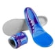 thumbnail image 2 of Plantillas deportivas de 2 uds., plantillas deportivas de absorción de impacto de alta elasticidad gruesas de silicona TPE azul L, 2 of 12