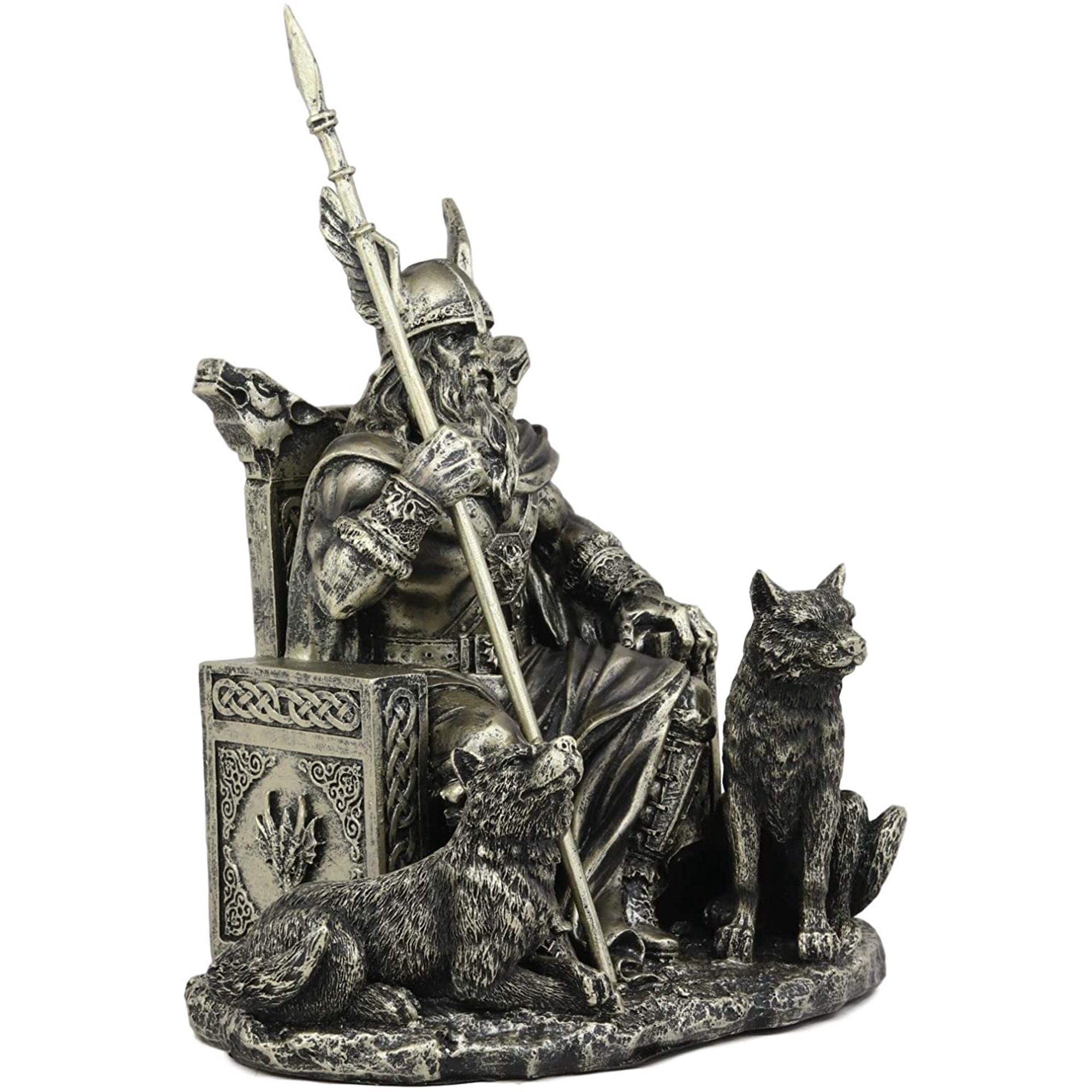 Ebros Gift Norse Viking Mythology Odin The Alfather Sitting On A