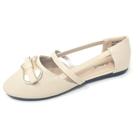 

Women Ballet Flats Mary Jane Style w/ Front Buckle Classic Ballerina Slip-On Slipper Shoes