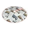 thumbnail image 2 of Bingfone Christmas Tree Skirt Mat Christmas Decoration Interior 30"-Tractor And Dumper, 2 of 8