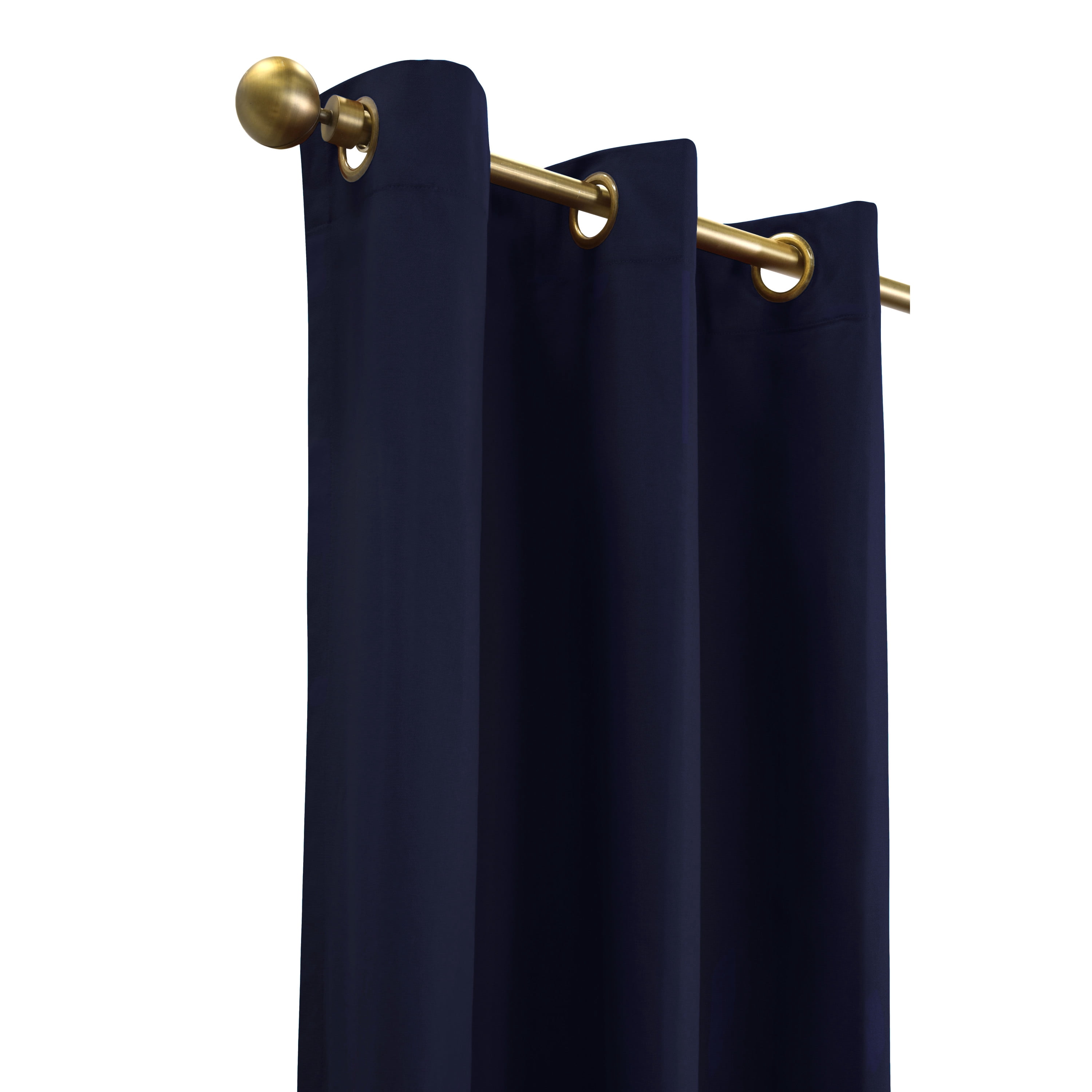 Winmate Insulated Grommet Wide Curtain Panel - Pair each 80" x 84" in Navy