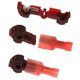 thumbnail image 2 of 10pcs T Branch Connector & 10pcs Flat Connectors 1.5 to 2.5 Set (Red), 2 of 3