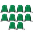 thumbnail image 1 of Mochila con Cordón Mochila Adecuada para Gimnasio, Almacenamiento y Viajes Bolsa con Cordón para Deportes de Maratón Verde Oscuro, 1 of 5
