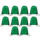 thumbnail image 1 of Mochila con Cordón Mochila Adecuada para Gimnasio, Almacenamiento y Viajes Bolsa con Cordón para Deportes de Maratón Verde Oscuro, 1 of 5