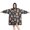 Black Princess Castle, variant on Black Princess Castle Rainbow Pattern Wearable Oversized Blanket,Wearable Blanket Hoodie for Adults,Cozy Hooded Blankets with Super Pockets,Super Warm Fuzzy Pullover for Women & Men