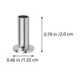 thumbnail image 2 of HONMEET 80pcs T316 Stainless Steel Cable Guard Sleeves Wire Railing Protector for Indoor and Outdoor Use, 2 of 6