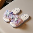 thumbnail image 6 of NOKIO Children'S Slip-On Sandals Girls' Stylish Sandals Girls' Classic Sandals Summer Slippers Kids Girls Bow Flip Flops Rhinestone Children Fashion Slippers Kids Snowflake Slippers, 6 of 8