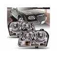 thumbnail image 6 of APA Replacement Head Light for 2005 2007 Chrysler 300 2.7L 3.5L Engine Halogen Type without Delay Option PAIR Passenger Right and Driver Left Side CH2519111 CH2518111, 6 of 7