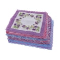 thumbnail image 2 of Pañuelo de encaje Zulema para mujeres 15 piezas Algodón 28 x 28cm Color aleatorio, 2 of 8