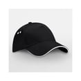 thumbnail image 2 of Beechfield  Adult Ultimate Sandwich Peak Cap, 2 of 5