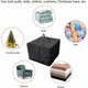 thumbnail image 3 of Bolsa de Almacenamiento para Cojines - Bolsa de Almacenamiento para Cojines de Jardín 210D Duradera, Funda de Almacenamiento para Cojines con Cremallera para Exteriores con Asas y Capacidad 81 x 81 x, 3 of 5
