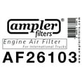 thumbnail image 5 of AMPLER's Air Filter For International ProStar, WorkStar, TranStar, LoneStar - AF26103 / 3551814C1 - Replaces: P613336, LAF6663, RS4862,, AF2412 , CA10305, 5 of 5