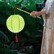 thumbnail image 4 of Chinese Paper Lanterns With LED Lights Hollow Out Hanging Asia Japanese Paper Lamps With Tassel And Walking Stick, 4 of 5