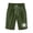 Army Green, variant on Patlollav Shorts for Womens Summer Print Five Points Plus Size Cotton Linen Pants