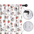 thumbnail image 4 of Blackout Kids Curtains,Red Strawberry Cow Pattern Childrens Insulated Curtains Set Of 2,Bedroom Essentials,Toddler Room Decor 52x63in(132x160cm), 4 of 5