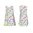 thumbnail image 7 of KLL Bear And Polka Dot Pattern Womens Summer Dresses 2025,Loose Round Neck Sleeveless Sundresses Tank Dresses with Pockets, 7 of 7