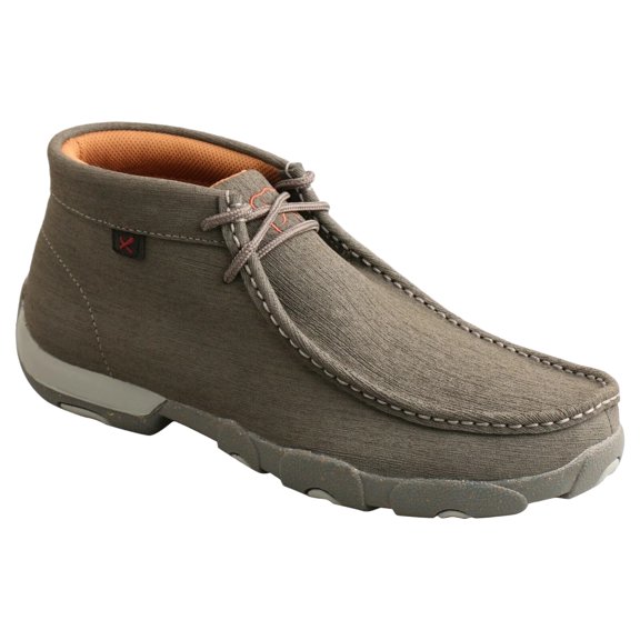 Men's Twisted X MDM0086 Chukka Driving Moc Dark Grey/Grey Hybrid Performance Leather 11.5 M