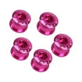thumbnail image 2 of QualitChoice 5 Pcs Boulons de Montage de Plateau de Vélo Remplacement Vis de Pédalier en Alliage d'Aluminium Réparation de Cyclisme Pièces de Remplacement Rose, 2 of 6