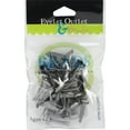 thumbnail image 2 of Eyelet Outlet Round Brads 8mm 40/Pkg-Brushed Silver, 2 of 2