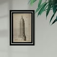 thumbnail image 2 of Wynwood Studio 'Empire State Building 1929' Architecture and Buildings Framed Wall Art Print - Brown, Black, 2 of 4