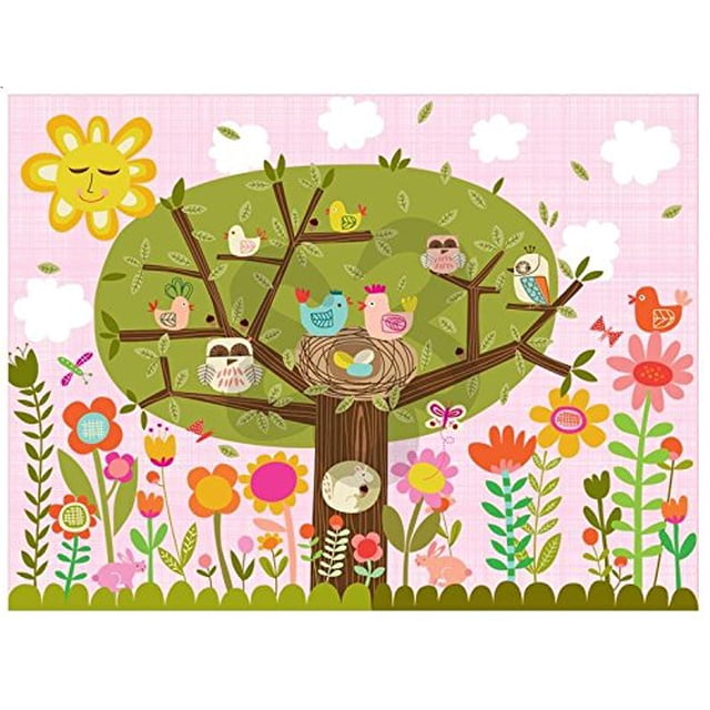 Arte mural en lienzo Oopsy Daisy 46 x 36 cm para habitación infantil