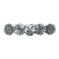 thumbnail image 1 of DANFORTH - Pasador de pelo de flores - Pasadores de peltre hechos a mano para mujer - 3 - Hecho en EE.UU., 1 of 3