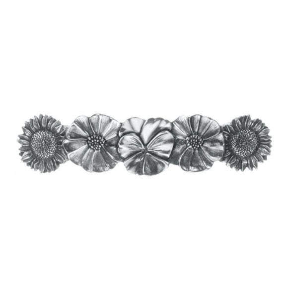 DANFORTH - Pasador de pelo de flores - Pasadores de peltre hechos a mano para mujer - 3 - Hecho en EE.UU.