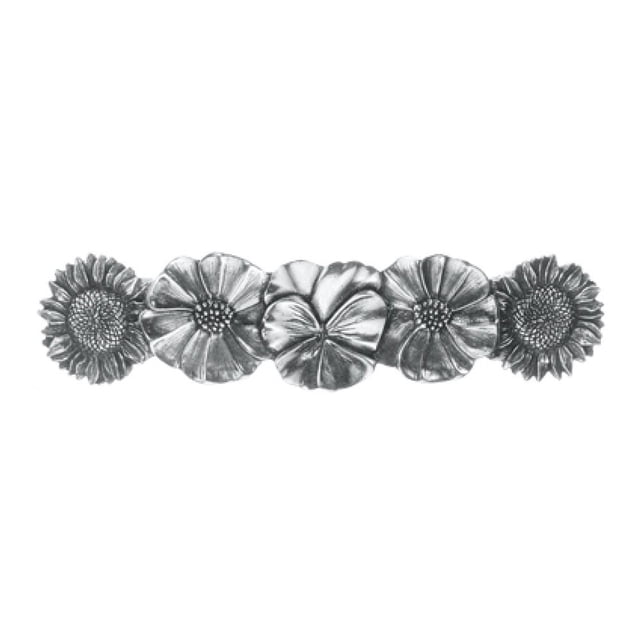 DANFORTH - Pasador de pelo de flores - Pasadores de peltre hechos a mano para mujer - 3 - Hecho en EE.UU.