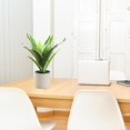thumbnail image 5 of 2 Pcs Fake Leaf Simulation Green Plant Potted Creative Interior Decoration Artificial Plant Decoration, 5 of 5